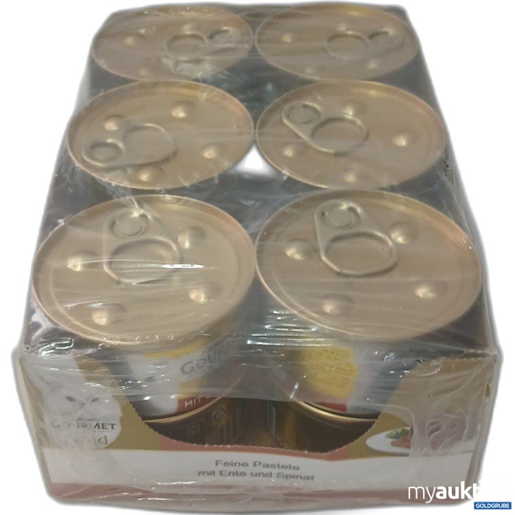 Artikel Nr. 990665: Gourmet Gold Feine Pastete mit Ente und Spinat je 85g 12Stk