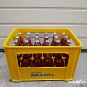 Auktion Brantl Limonade Rotes Himbeere, 24 Flaschen 