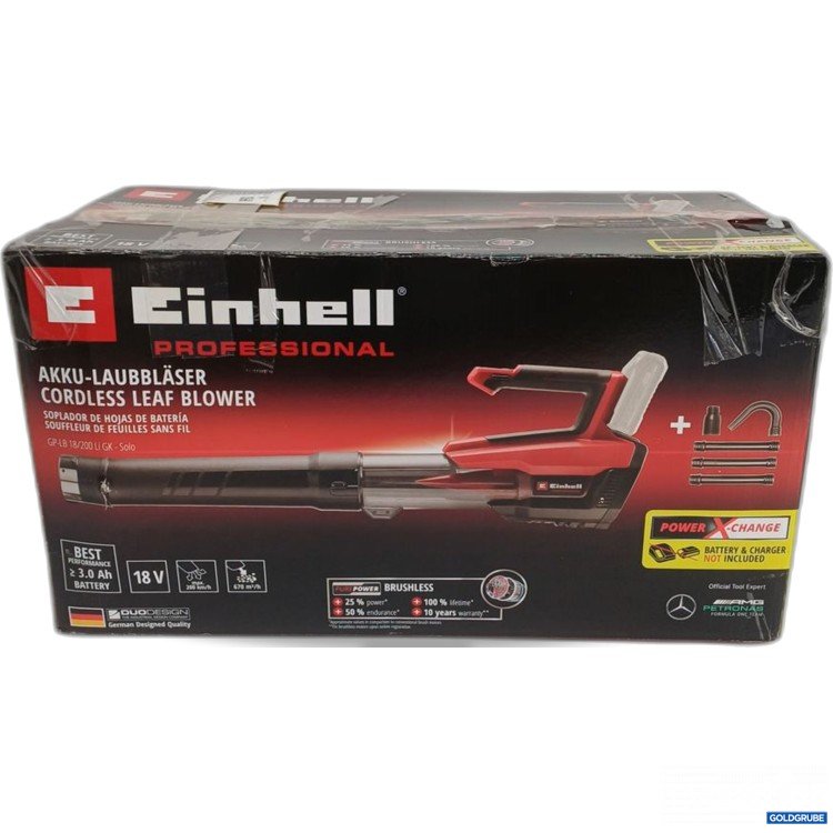 Artikel Nr. 446666 Artikel Nr. 446666: Einhell Akku-Laubbläser GP-18/200 Li G-K Solo 18V