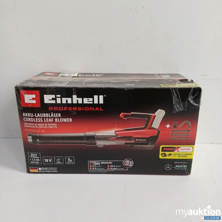 Artikel Nr. 446666 Artikel Nr. 446666: Einhell Akku-Laubbläser GP-18/200 Li G-K Solo 18V