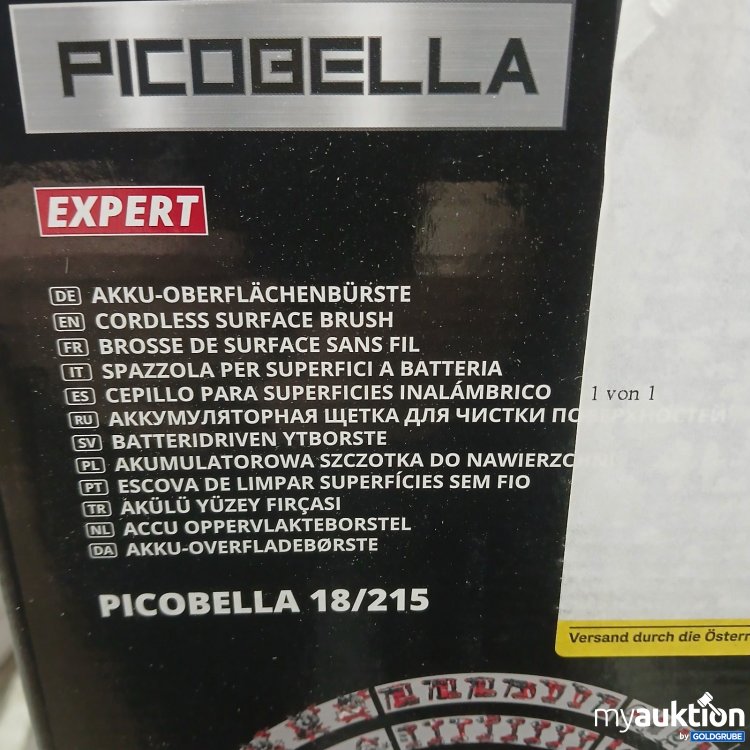 Artikel Nr. 467666 Artikel Nr. 467666: Einhell Picobella Akku-Oberflächenbürste 18/215