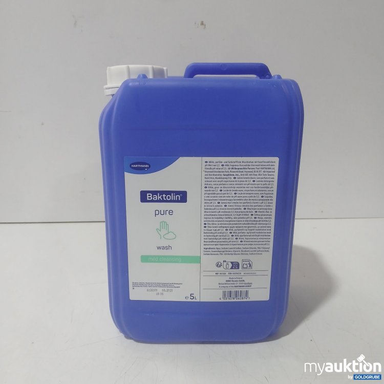 Artikel Nr. 471666: Hartmann Baktolin pure wash 5 L