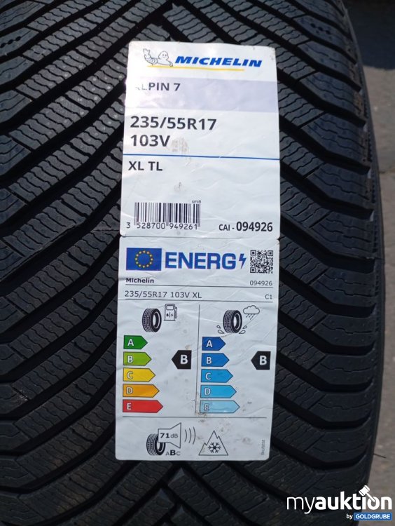 Artikel Nr. 525666 Artikel Nr. 525666: Michelin Alpin 7 235/55 R17 103V