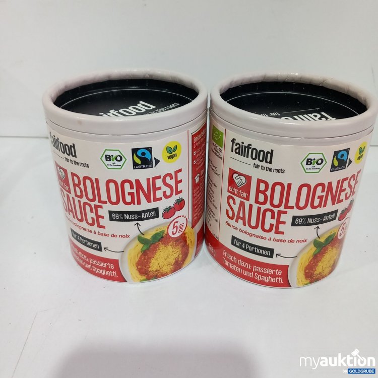 Artikel Nr. 814666: Fairfood Bolognese Sauce 2x 120 g