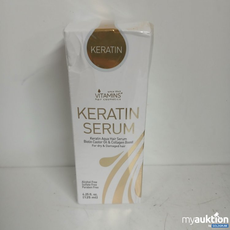 Artikel Nr. 826666 Artikel Nr. 826666: Keratin Hair Serum 125ml