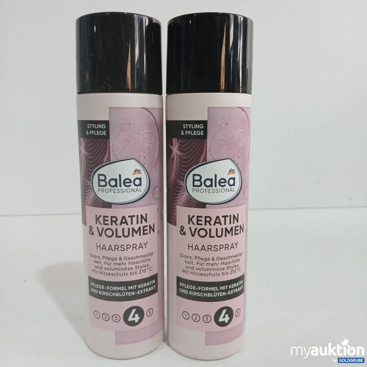 Artikel Nr. 843666 Artikel Nr. 843666: Balea Keratin&Volumen Haarspray 4 je 250ml