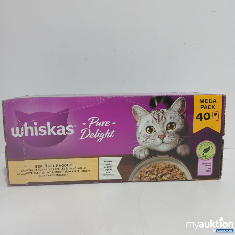 Artikel Nr. 867666: Whiskas Pure Delight Geflügel Ragout 40x85g