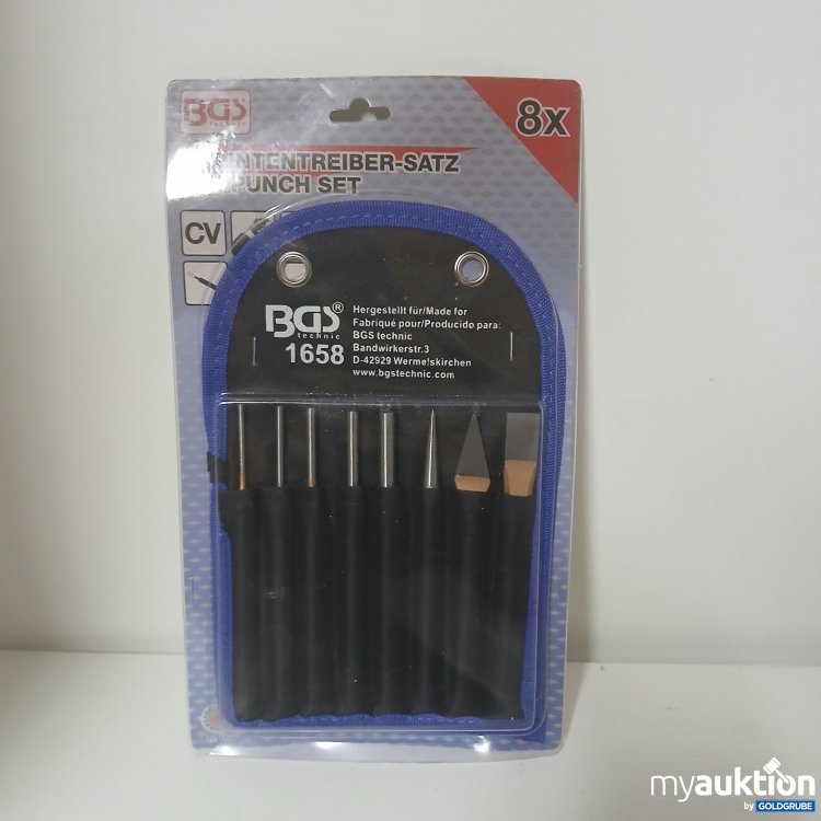 Artikel Nr. 916666: BGS Splintentreiber-Satz 1658 8x