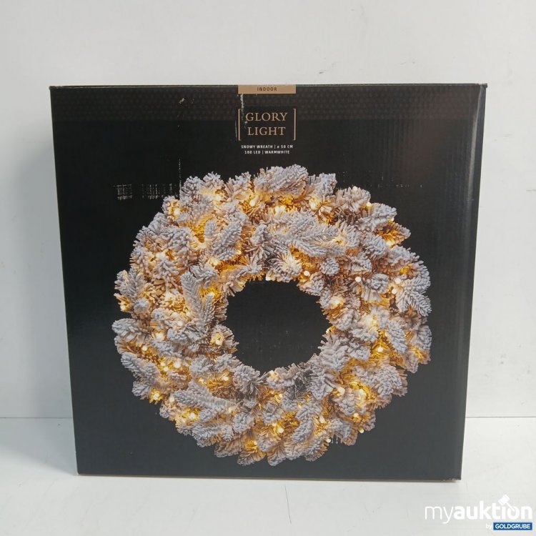 Artikel Nr. 921666: GLORY LIGHT Schneekranz 50 cm