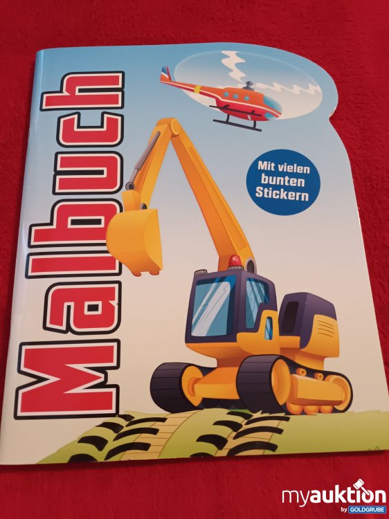 Artikel Nr. 927666: Malbuch mit vielen bunten Stickern