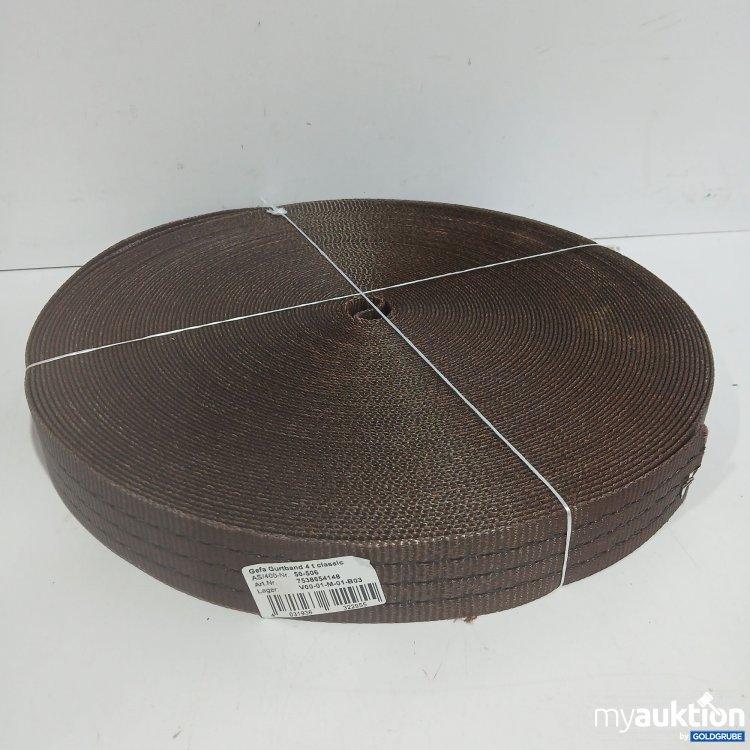 Artikel Nr. 951666: Gefa Gurtband 4t classic 