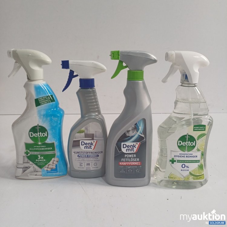 Artikel Nr. 962666: Diverse Reiniger 3x750ml 1x500ml 