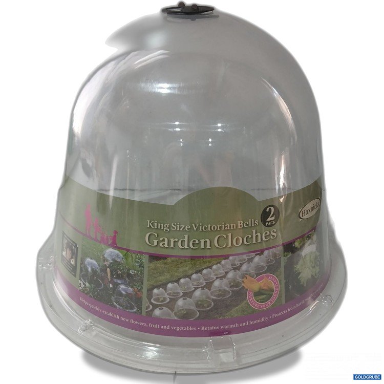 Artikel Nr. 982666 Artikel Nr. 982666: Haxnicks King Size Victorian Bell 2Pack Garden Cloches