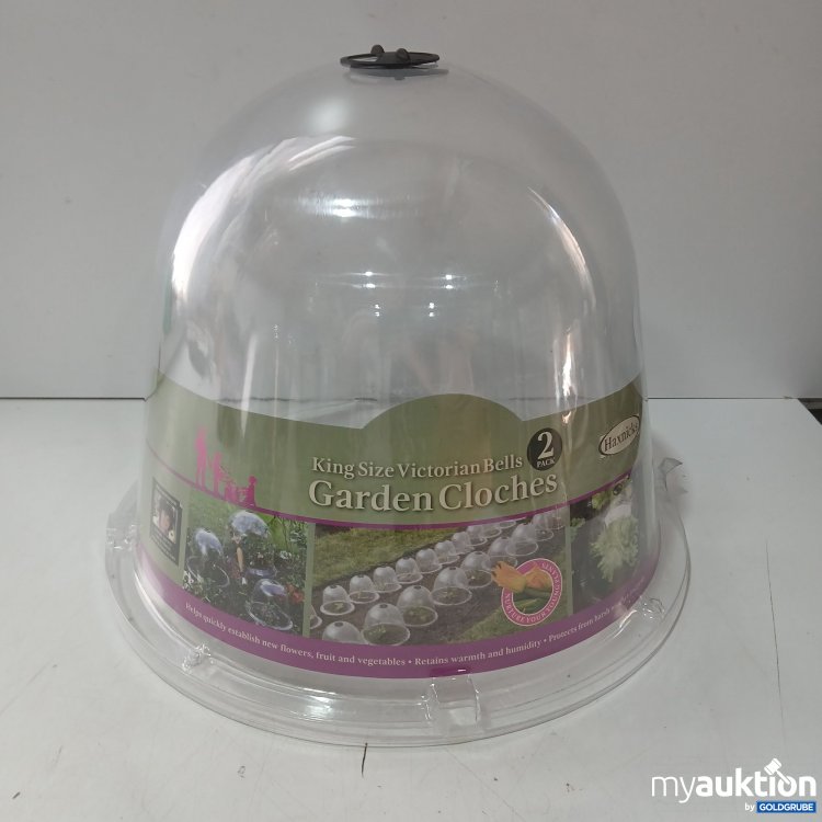 Artikel Nr. 982666 Artikel Nr. 982666: Haxnicks King Size Victorian Bell 2Pack Garden Cloches