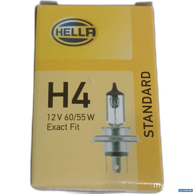Artikel Nr. 998666 Artikel Nr. 998666: Hella H4 12V 60/55W Exact Fit Standard