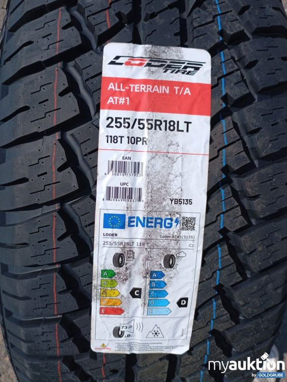 Artikel Nr. 525667: Loder AT Reifen 255/55R18LT