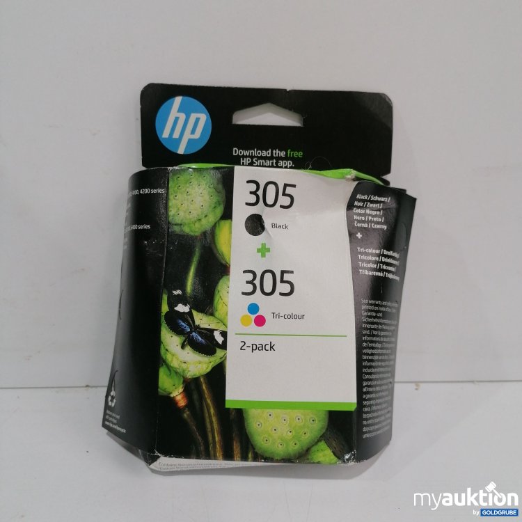 Artikel Nr. 847667: HP Druckerpatrone 2-Pack 305 Black - Tri Color 