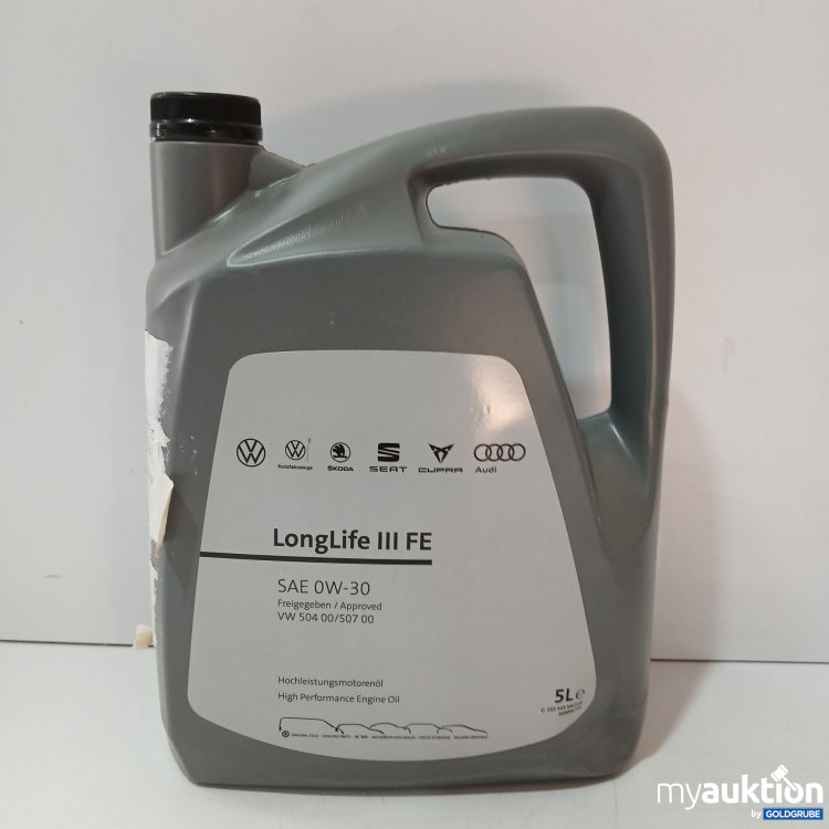 Artikel Nr. 858667: VW Group Longlife III FE SAE OW-30 5l