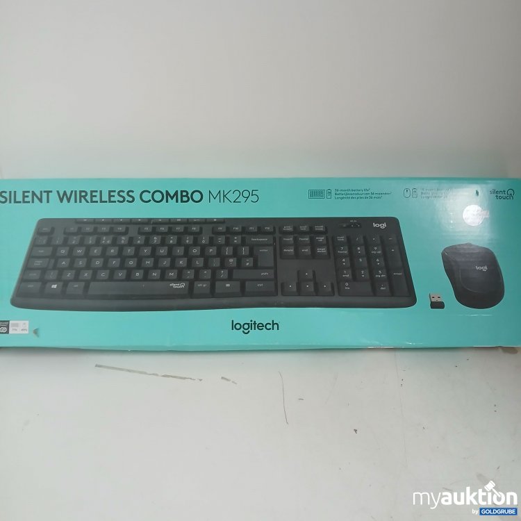 Artikel Nr. 877667 Artikel Nr. 877667: Logitech Silent Wireless Combo MK295