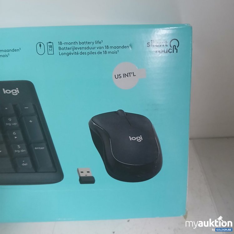 Artikel Nr. 877667 Artikel Nr. 877667: Logitech Silent Wireless Combo MK295