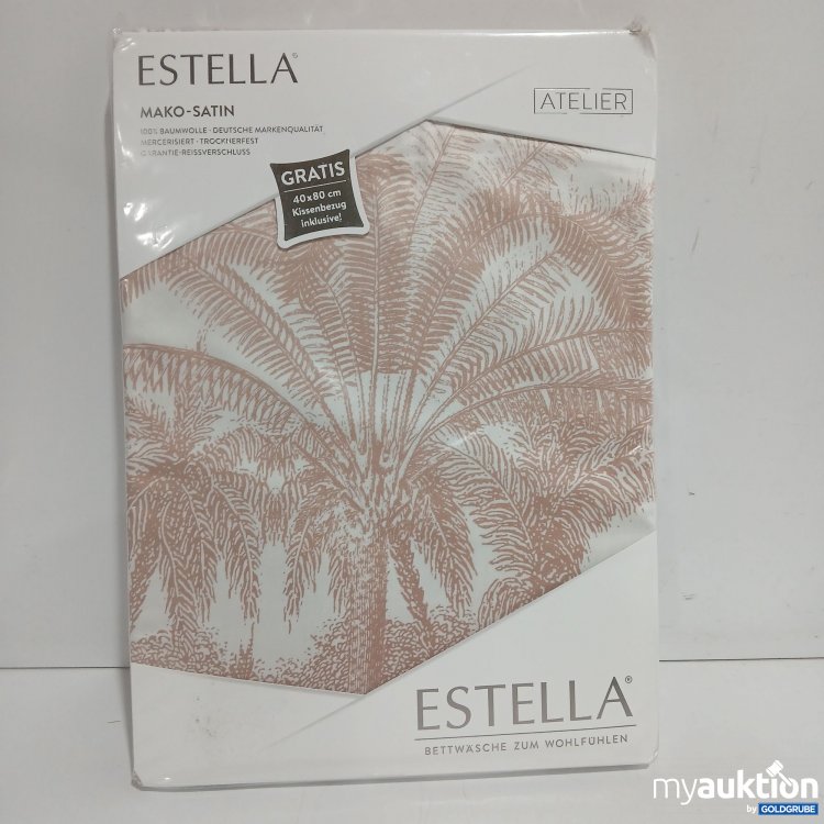 Artikel Nr. 890667: Estella Mako-Satin Bettwäsche ca. 135x200cm ca. 80x80+40/80cm 