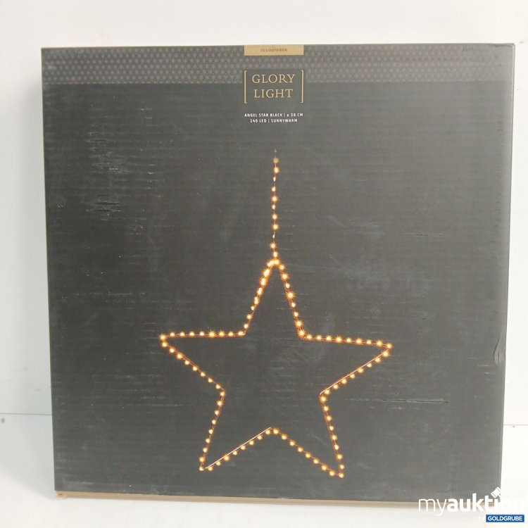 Artikel Nr. 921667: GLORY LIGHT Anhänger Stern schwarz 38 cm