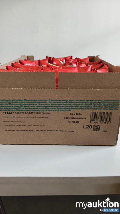 Artikel Nr. 925667: Lorenz Saltletts Crunchy Bites Paprika 16x100g