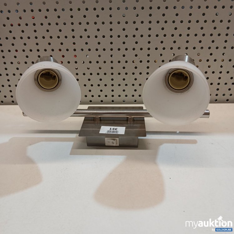 Artikel Nr. 429668: Wandleuchte Chrom / Weiß 30cm