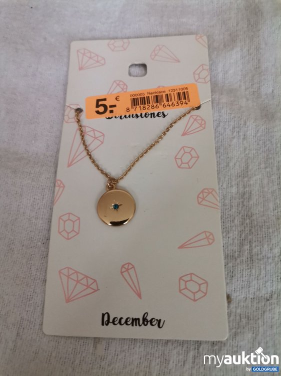 Artikel Nr. 689668: Geburtstagsstein Halskette 