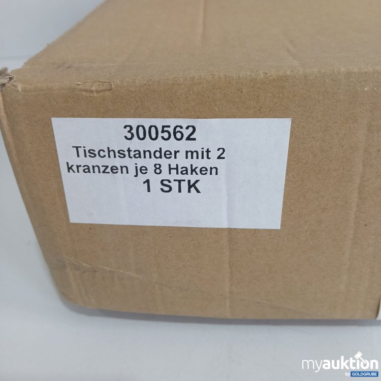 Artikel Nr. 833668 Artikel Nr. 833668: Tischständer mit 2 Kränze je 8 Haken