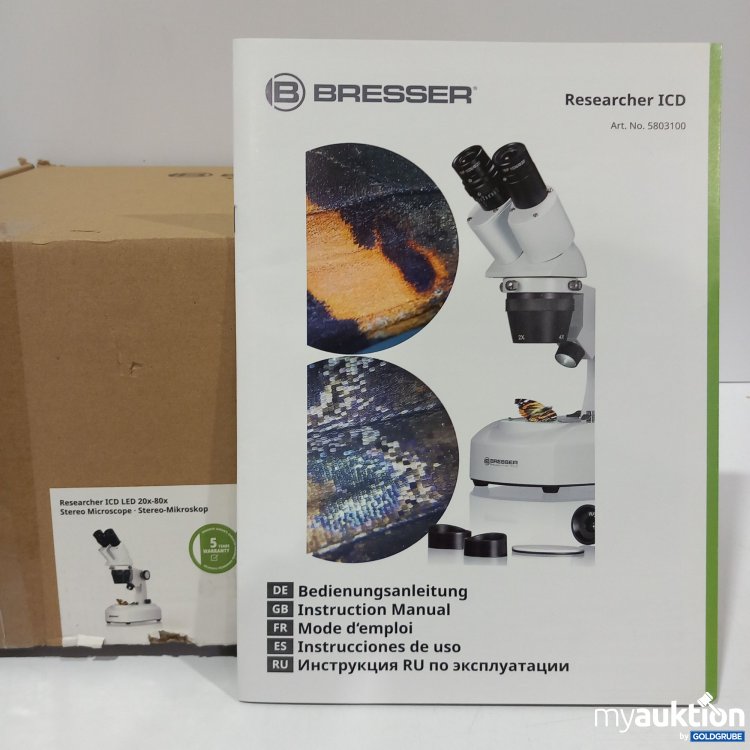 Artikel Nr. 868668 Artikel Nr. 868668: Bresser Stereo Mikroskop Researcher ICD LED