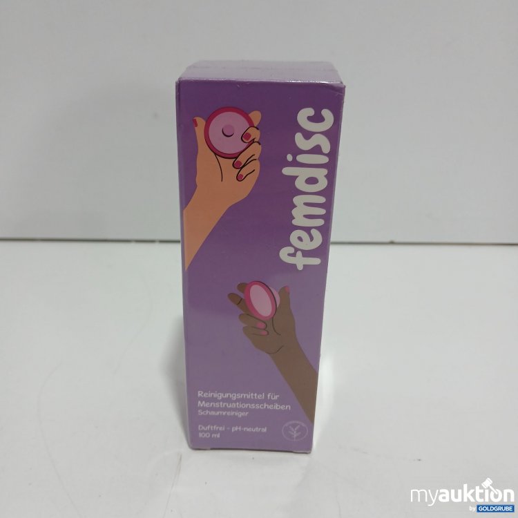 Artikel Nr. 869668 Artikel Nr. 869668: Femdisc Reinigungsmittel für Menstruationsscheiben 100ml