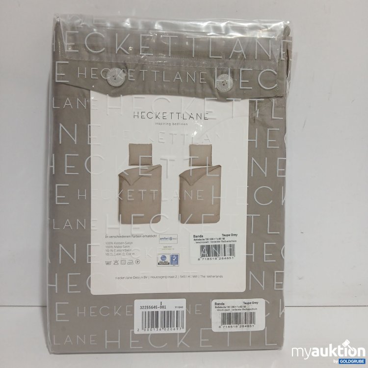 Artikel Nr. 890668: Heckettlane Bettwäsche Taupe 135x200cm 80x80cm 