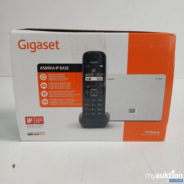 Artikel Nr. 921668: Gigaset AS690A IP BASE Black