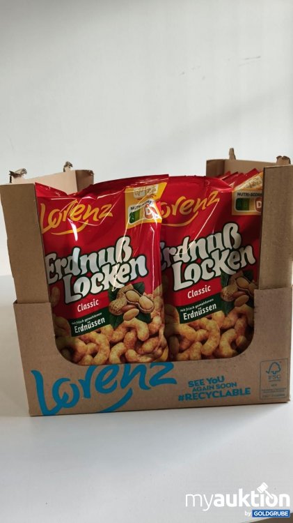 Artikel Nr. 925668: Lorenz Erdnuß Locken Classic 12x150g
