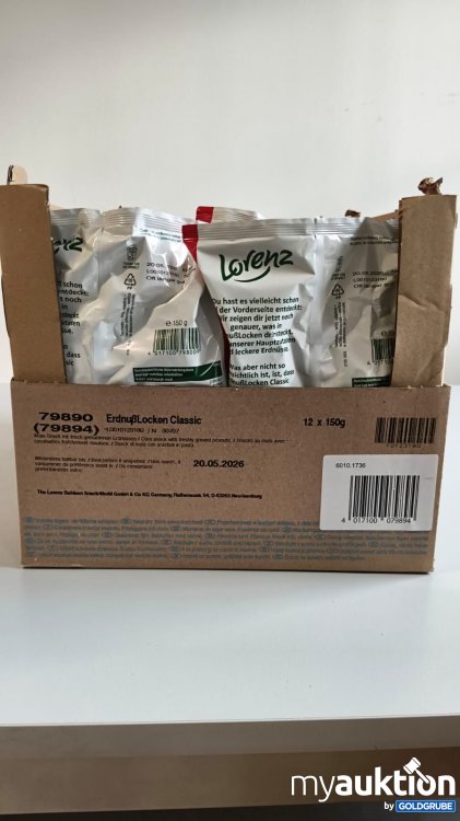 Artikel Nr. 925668: Lorenz Erdnuß Locken Classic 12x150g