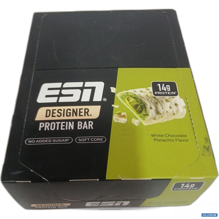 Artikel Nr. 957668: ESN Desinger Protein Bar  White Chocolate Pistacio Clavor 12x45g 