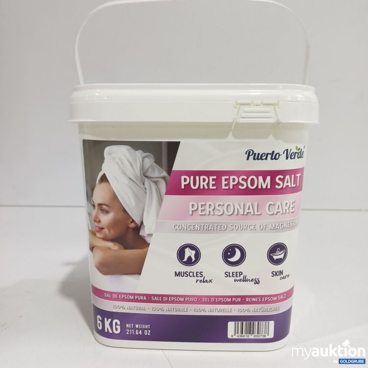 Artikel Nr. 960668: Puerto Verde Pure Epsom Salt Personal Care 6 kg