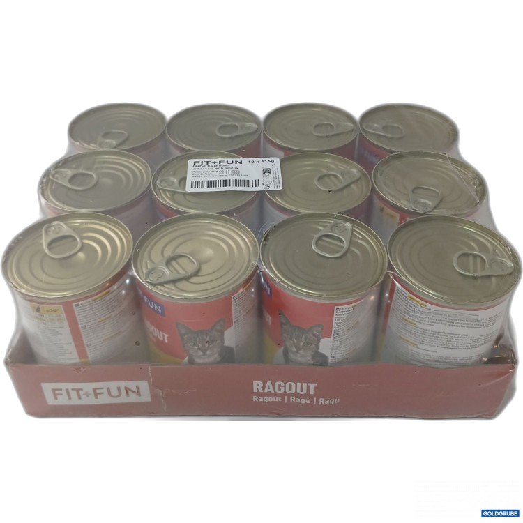 Artikel Nr. 990668 Artikel Nr. 990668: Fit+Fun Katzenfutter Ragout Huhn je 415g 12Stk