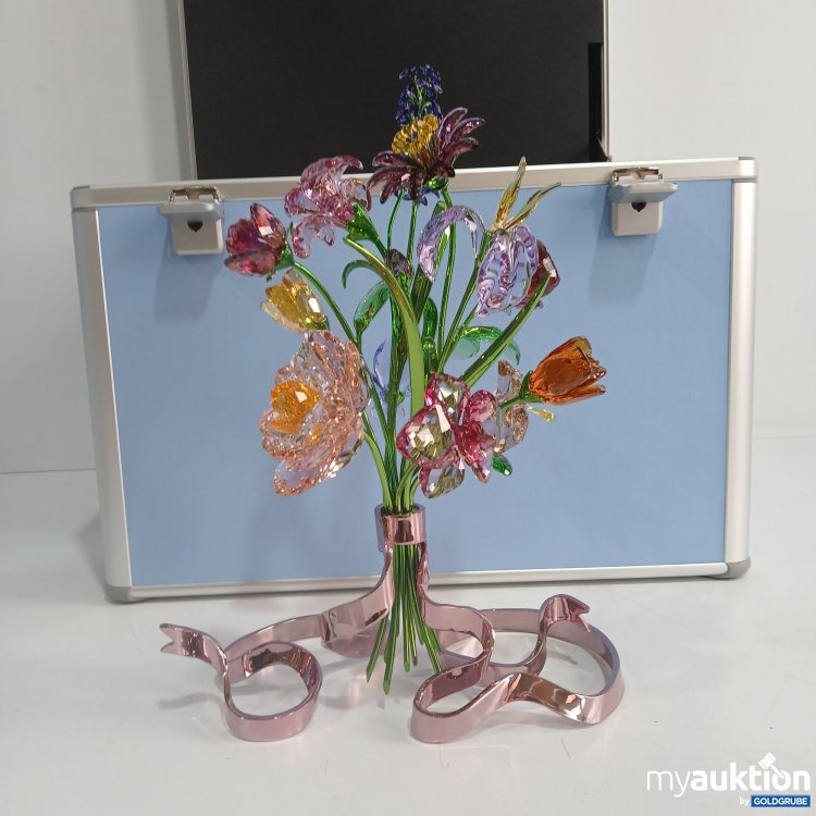 Artikel Nr. 440669: Swarovski Blumenstrauß Florere mit Koffer ca. 33.3 x 17.7 x 23 cm