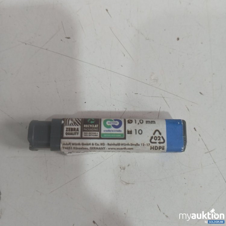 Artikel Nr. 444669: Würth DIN338HSS ø1mm 10Stk 