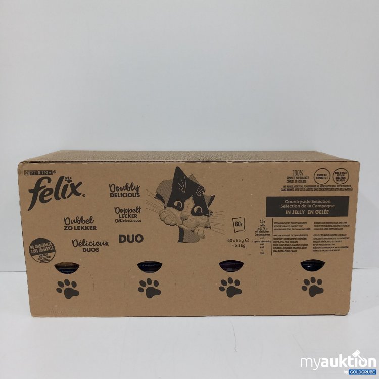 Artikel Nr. 818669 Artikel Nr. 818669: Purina Felix Duo Jelly in Gelee 60x85g
