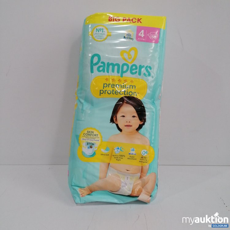 Artikel Nr. 832669 Artikel Nr. 832669: Pampers Premium Protection Windeln 4, Big Pack 50 Stk.