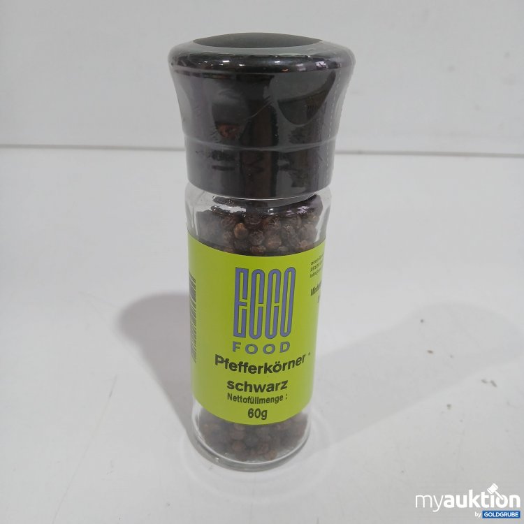 Artikel Nr. 903669: Ecco Food Pfefferkörner schwarz 60g