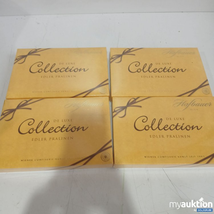 Artikel Nr. 939669 Artikel Nr. 939669: Hofbauer De Luxe Collection Edler Pralinen abgelaufen je 178g 4Stk