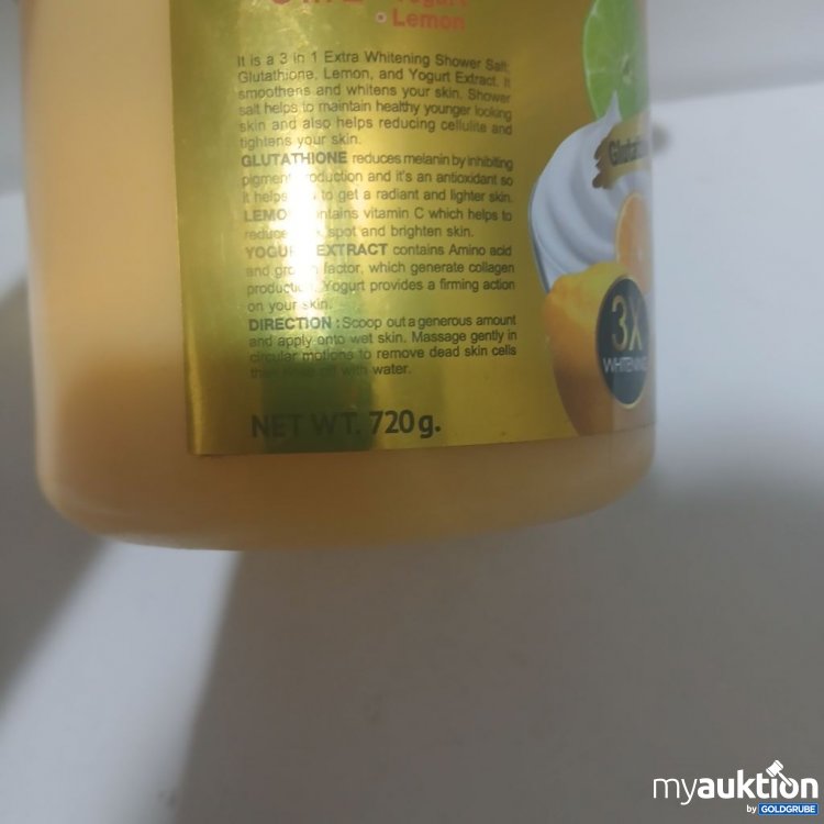 Artikel Nr. 981669 Artikel Nr. 981669: VEETgold SPA Lemon Yogurt Shower Salt Body Scrub