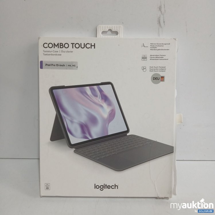 Artikel Nr. 992669: Logitech Combo Touch iPad Pro 13-inch M4, M5 Tastatur Case  