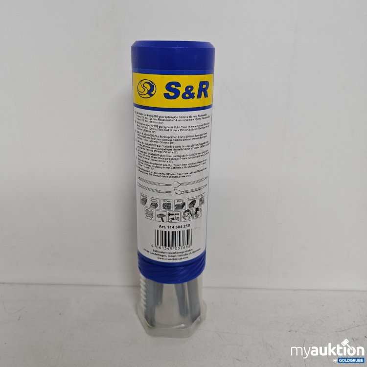 Artikel Nr. 398670 Artikel Nr. 398670: S&R Meißel-Set 4Tlg. 114 504 250