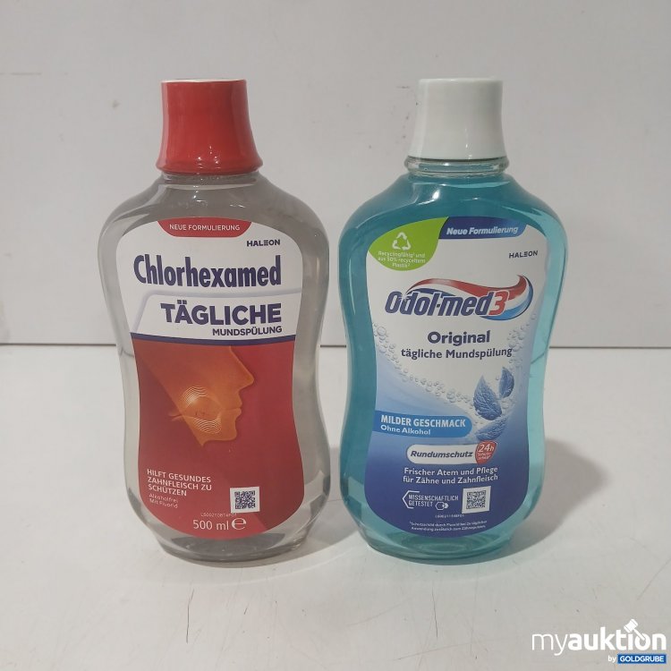 Artikel Nr. 471670: Chlorhexamed 500ml + Odol-Med3 Mundspülung 500ml
