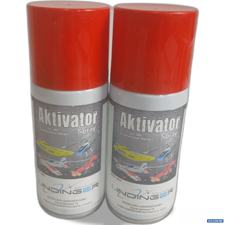 Artikel Nr. 525670: Aktivator Spray für alle Cyanacrylat Kleber 2x150ml